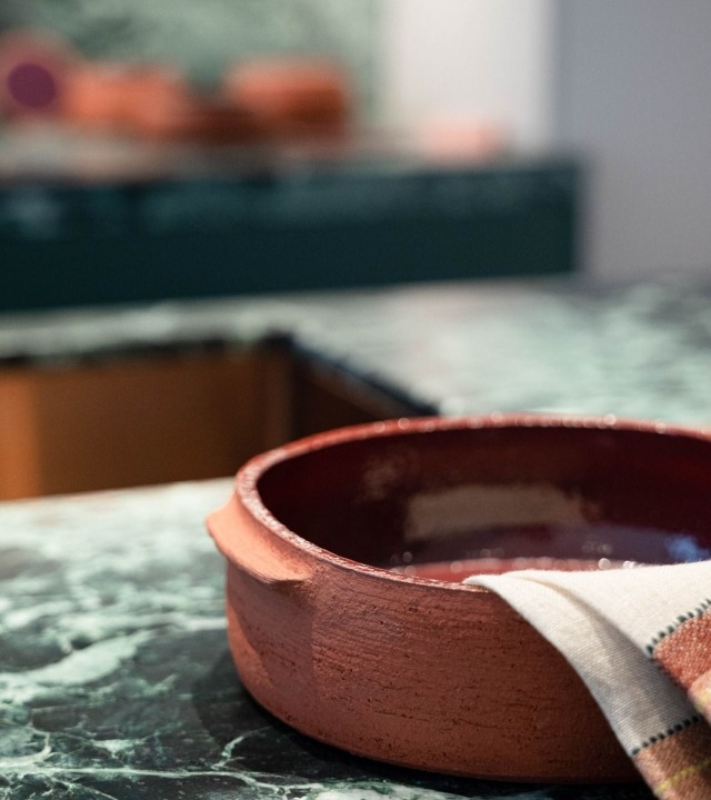 ovenschaal terra cotta handgedraaid cle ceramics